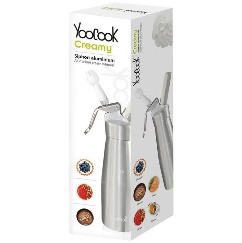 Siphon aluminium 0,5L - YooCook
