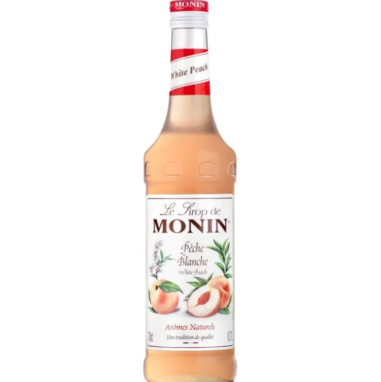 Sirop pêche blanche 70cl - Monin