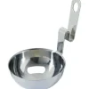 Séparateur jaune d'oeuf coudé inox - Chevalier
