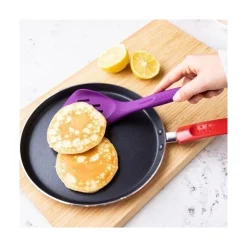 Spatule ajourée silicone violet - Colourworks