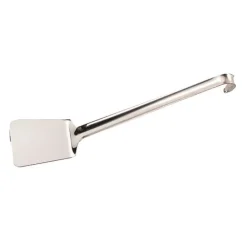 Spatule large inox monobloc 12cm