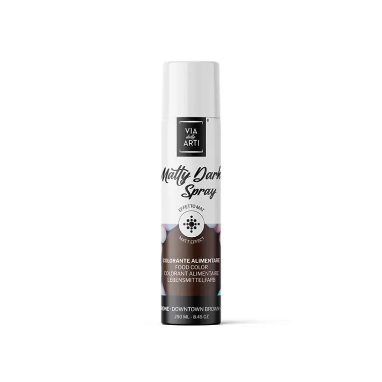 Spray Colorant Marron Mat Pro 250ml - Via Delle Arti