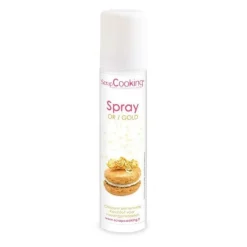 Spray colorant or alimentaire pâtisserie desserts 75 ml - Scrapcooking