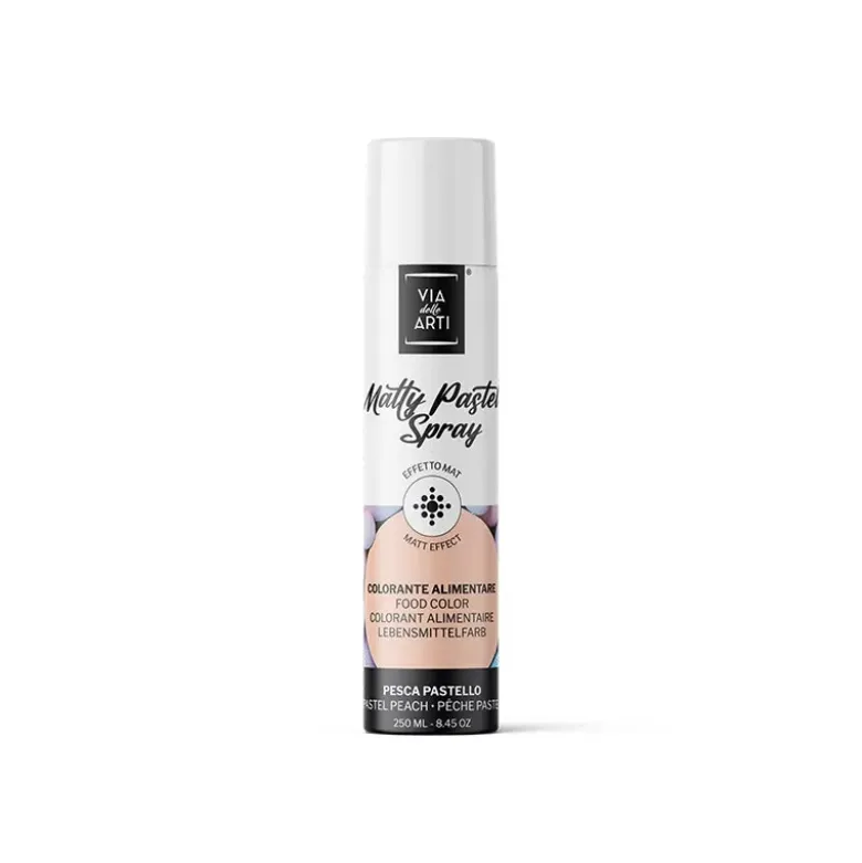 Spray Colorant Pêche Mat Pro 250ml - Via Delle Arti