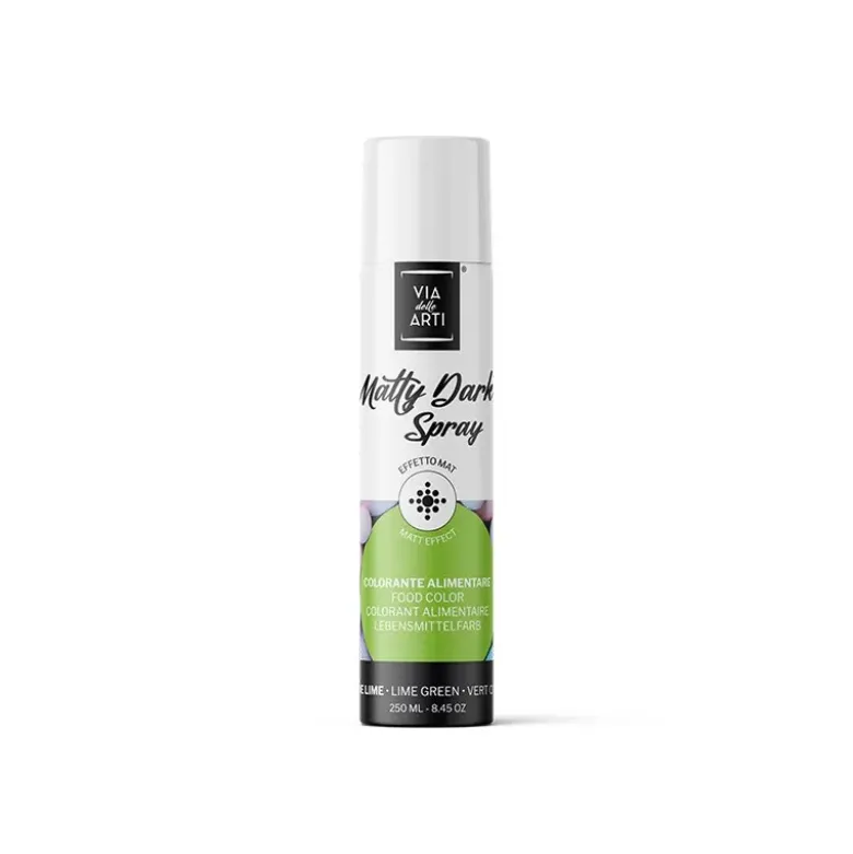 Spray Colorant Vert Citron Mat Pro 250ml - Via Delle Arti