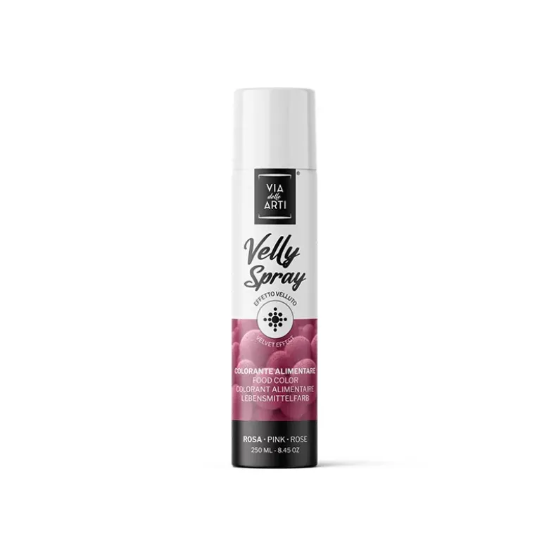 Spray Velours Rose Velly Spray Pro 250ml - Via Delle Arti