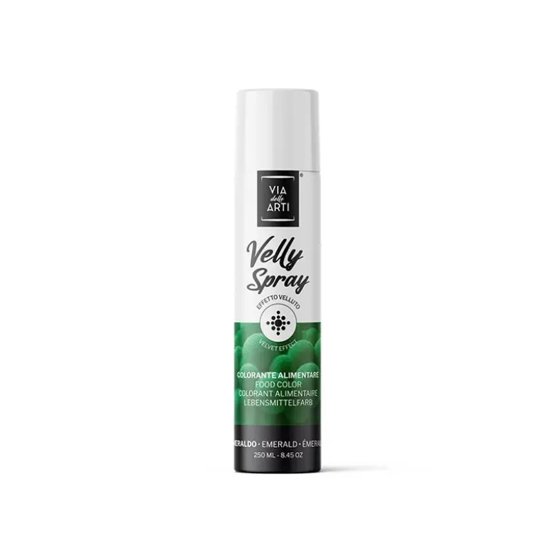 Spray Velours Vert Emeraude Velly Spray Pro 250ml - Via Delle Arti