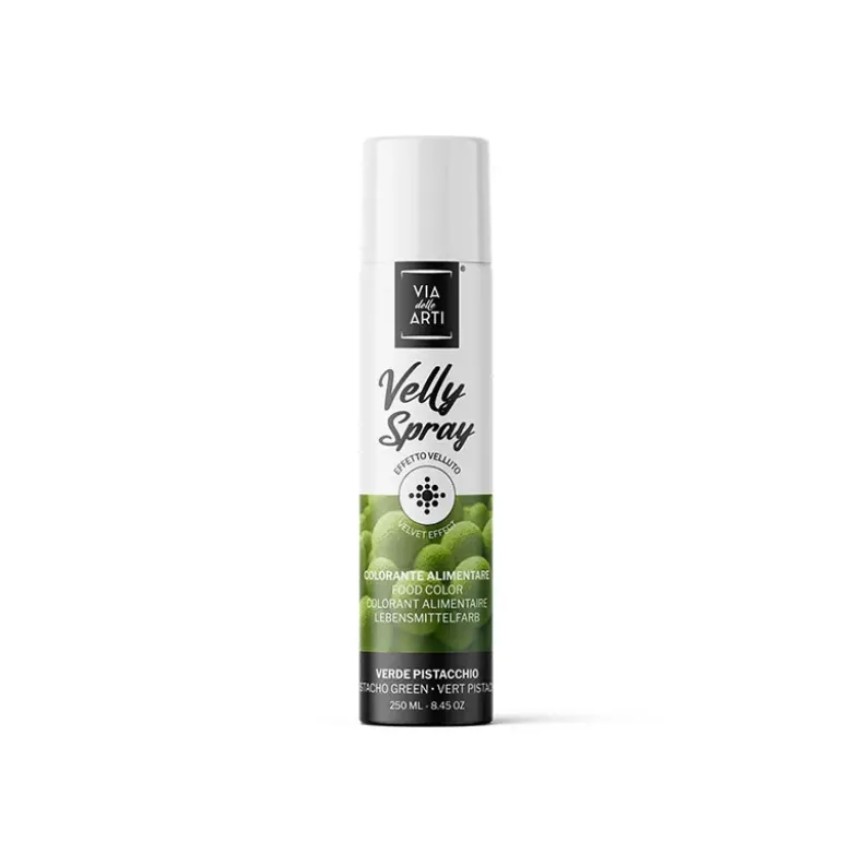 Spray Velours Vert Pistache Velly Spray Pro 250ml - Via Delle Arti
