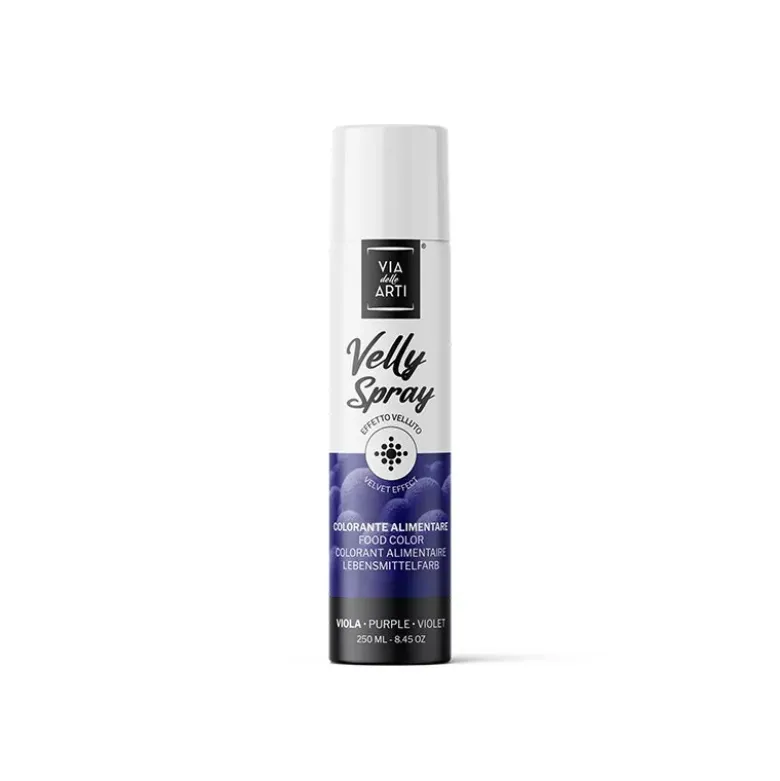 Spray Velours Violet Velly Spray Pro 250ml - Via Delle Arti