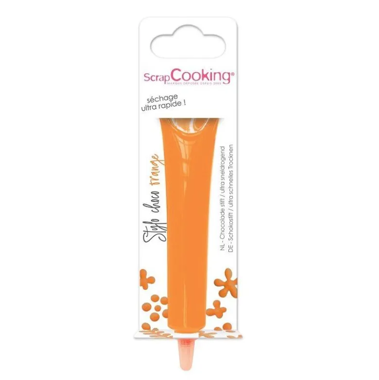 Stylo choco orange 25g - ScrapCooking