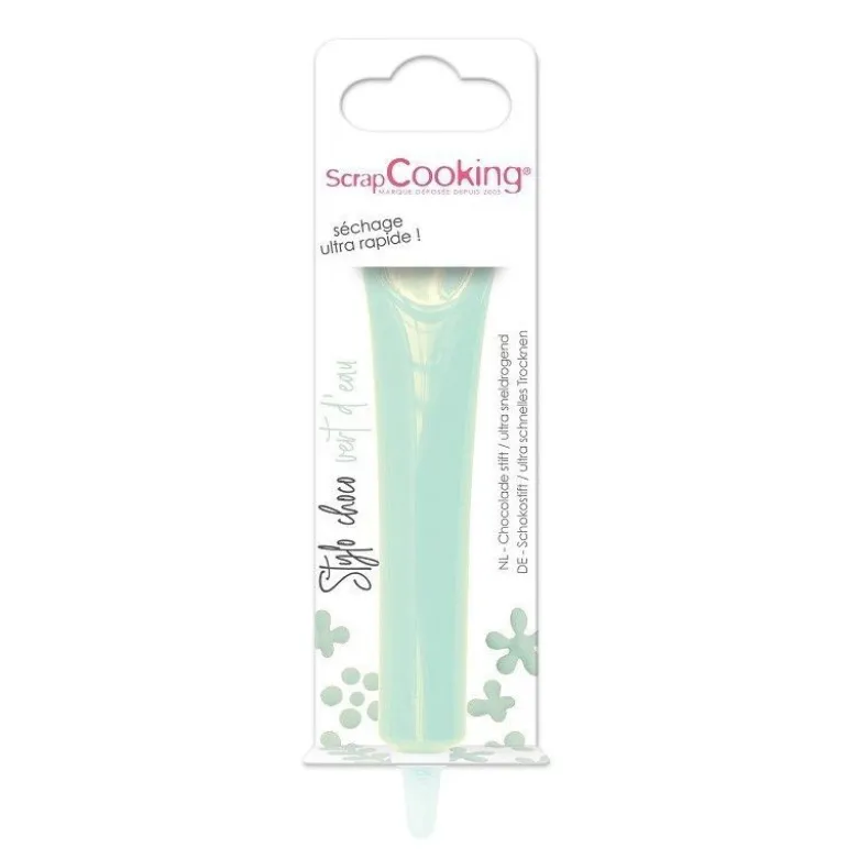 Stylo choco vert d'eau 25g - ScrapCooking