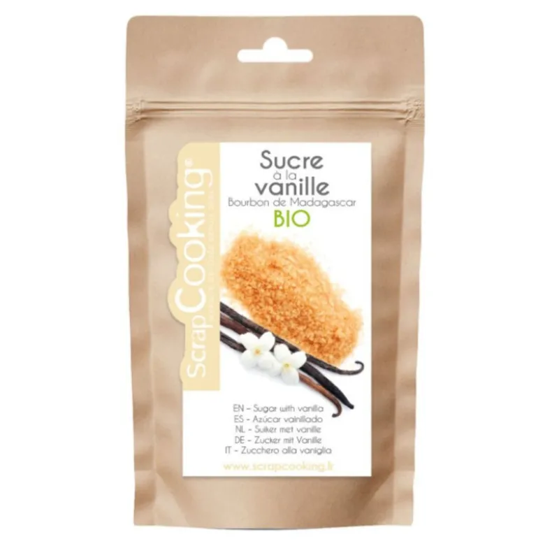 Sucre à la vanille bourbon de Madagascar BIO 50g - ScrapCooking