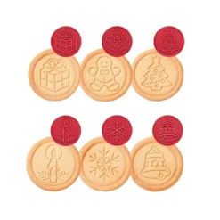 Tampon à biscuits Noël x6 - Tescoma