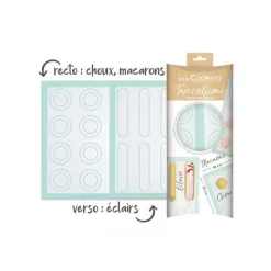 Tapis de cuisson Eclair, Choux & Macaron - ScrapCooking