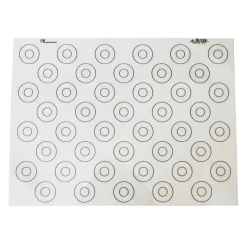 Tapis patissier macarons silicone 40x30cm - De Buyer