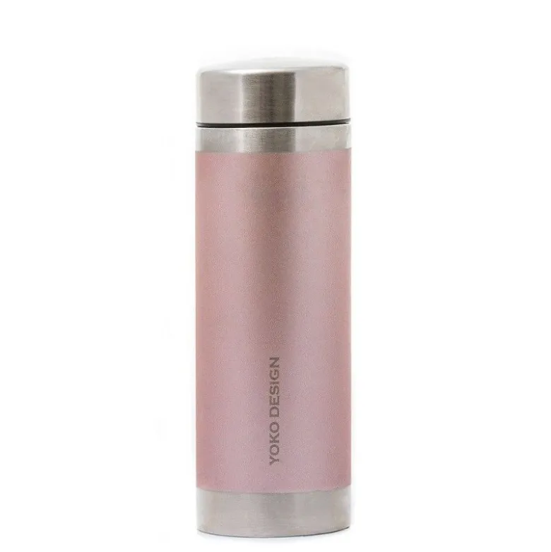 Theière isotherme Libertea 350ml Rose satin - Yoko Design