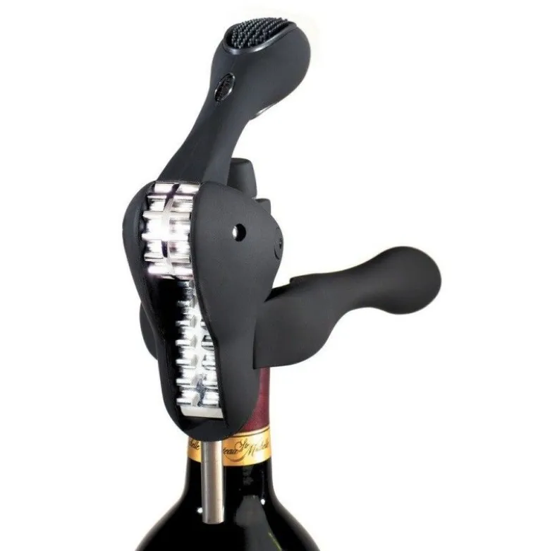 Tire-bouchon à levier + coupe-capsule - Rabbit