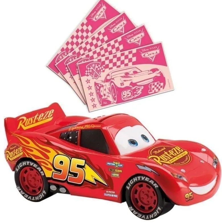 Tirelire Cars + billets comestibles - DeKora