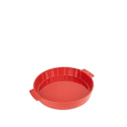 Tourtière céramique rouge Appolia 28cm - Peugeot