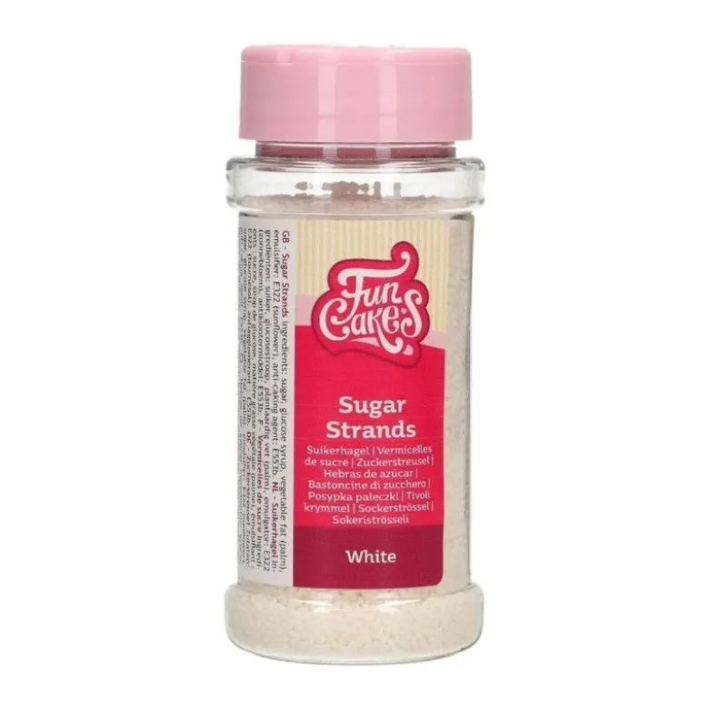 Vermicelles sucre blanc 80g - Funcakes