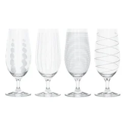 Verre à bière design x4 - Mikasa