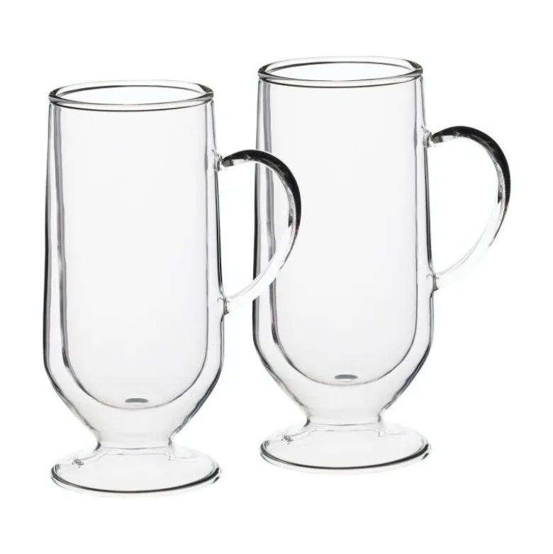 Verre Irish Coffee double paroi x2 - La Cafetière