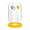 Verre mesureur 500ml base silicone - Pebbly