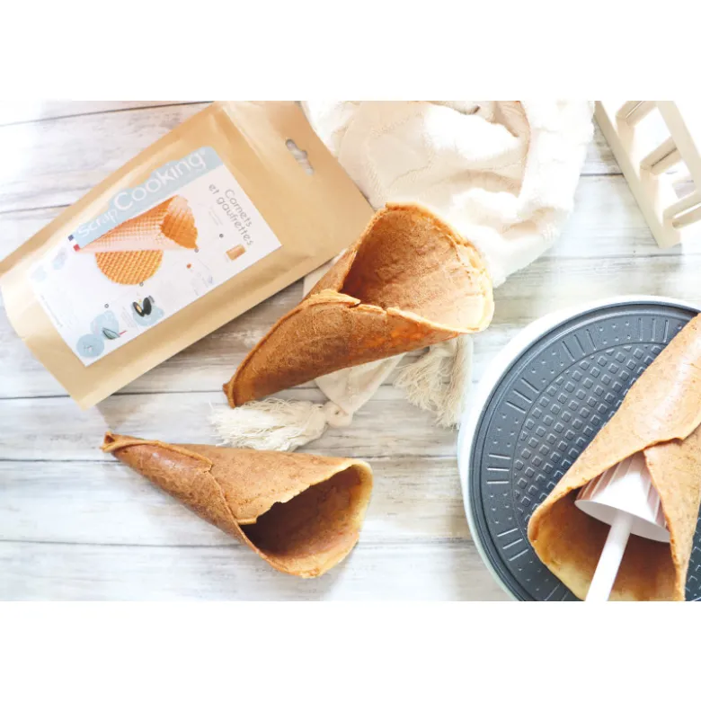 Waffle Factory Gaufrette et cornet - ScrapCooking