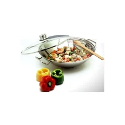 Wok inox avec grille 30cm - Patisse